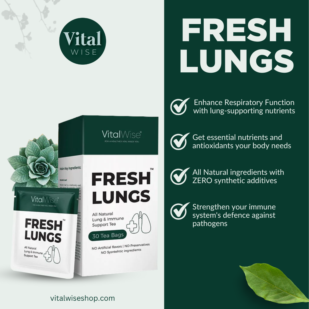 VitalWise | Natural Respiratory Detox Tea - 1 Pack