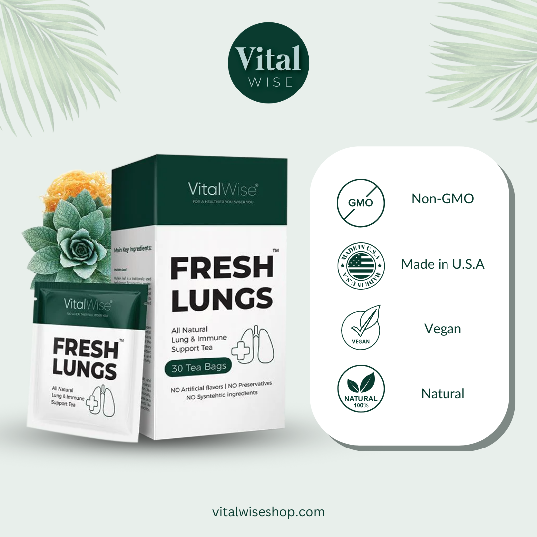 VitalWise | Natural Respiratory Detox Tea - 1 Pack