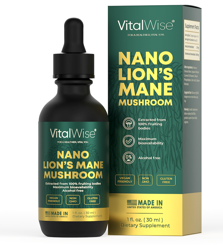 Buy Nano Lion's Mane Tincture Liquid Extract