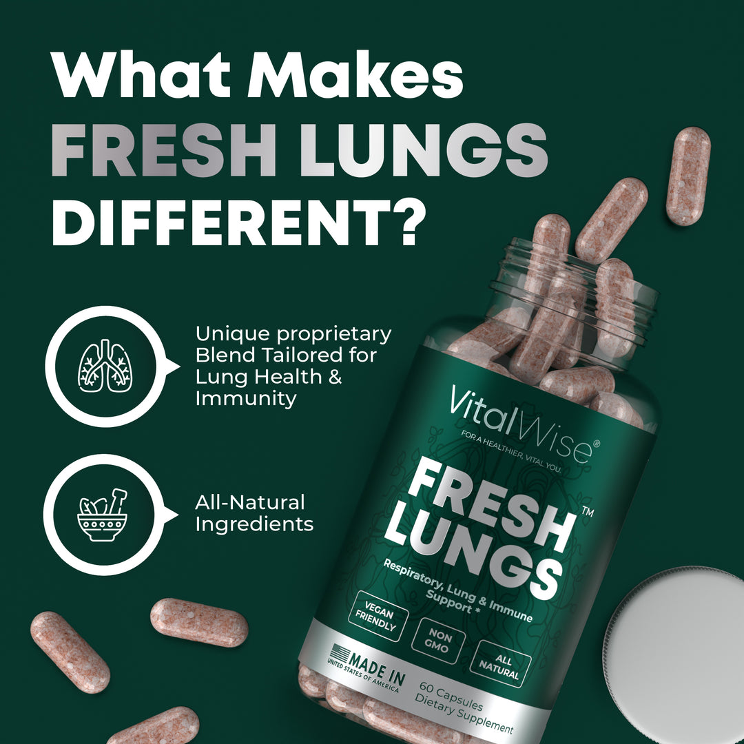 Fresh Lungs ™ - Lung Detox Supplement - 3 Pack Bundle